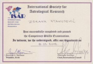 Zorana Stanojević ISAR CAP