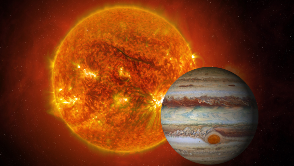Kazimi Sunca i Jupitera na 6 stepenu Lava